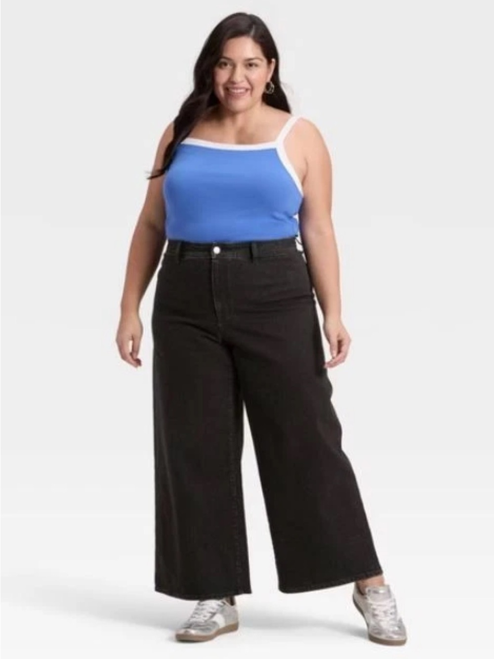 Universal Thread Black Wide-Leg Jeans
